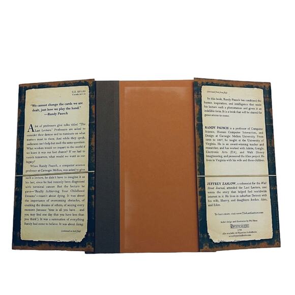 The Last Lecture by Randy Pausch Hardback, Hardcover Book, First Edition, Books - Picture 4 of 6